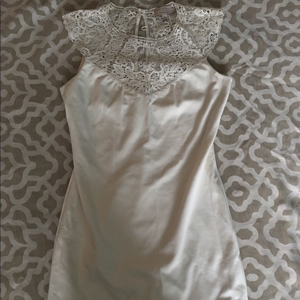 TED BAKER creme dress